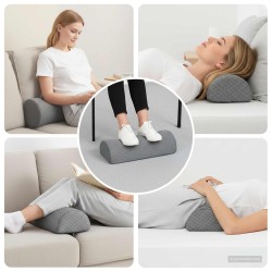 Coussin pour les jambes Géométrique Gris 52 x 20 x 11 cm 514276514276