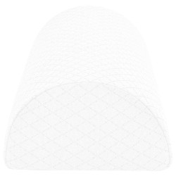 Coussin pour les jambes Uni Blanc 52 x 20 x 12 cm 514278514278