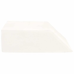 Coussin pour les jambes Uni Blanc 63 x 52 x 19,5 cm Mousse PU 514280514280