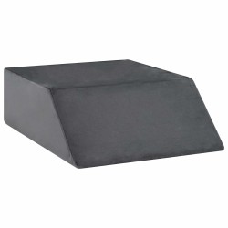 Coussin pour les jambes Uni Gris 63 x 52 x 19 cm Mousse PU 514281514281