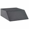 Coussin pour les jambes Uni Gris 63 x 52 x 19 cm Mousse PU 514281514281