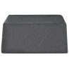 Coussin pour les jambes Uni Gris 63 x 52 x 19 cm Mousse PU 514281514281