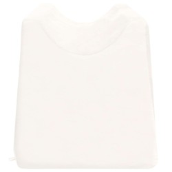 Coussin pour les jambes Uni Blanc 68 x 25 x 21,5 cm Mousse PU 514282514282