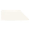 Coussin pour les jambes Uni Blanc 68 x 25 x 21,5 cm Mousse PU 514282514282