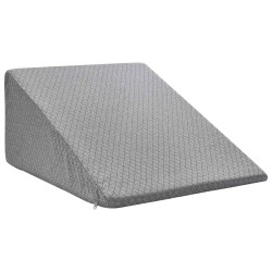 Coussin pour les jambes Uni Gris 60 x 50 x 30 cm 514284514284