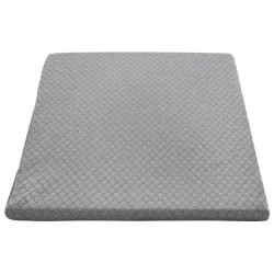 Coussin pour les jambes Uni Gris 60 x 50 x 30 cm 514284514284