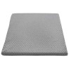 Coussin pour les jambes Uni Gris 60 x 50 x 30 cm 514284514284
