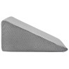 Coussin pour les jambes Uni Gris 60 x 50 x 30 cm 514284514284