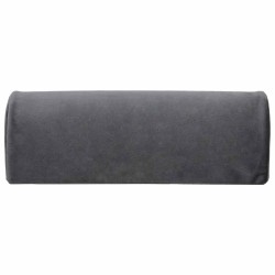 Coussin de repose-pieds Uni Gris 42 x 18 x 13 cm Mousse PU 514285514285