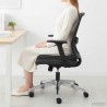 Coussin d’assise Noir 39 x 38 x 8,5 cm Mousse PU 514286514286