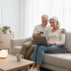 Coussin d’assise Gris 40 x 40 x 10 cm Mousse PU 514287514287