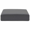 Coussin d’assise Gris 40 x 40 x 10 cm Mousse PU 514287514287