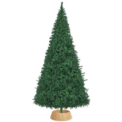 Collier de sapin de Noël Marron 90 x 90 x 28 cm Jacinthe d'eau 514291514291