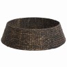 Collier de sapin de Noël Noir 105 x 105 x 28 cm Jacinthe d'eau 514292514292