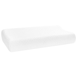 Coussin de sommeil Uni Blanc 60 x 37 x 12,5 cm 514295514295