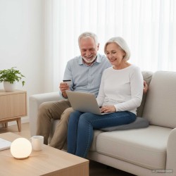 Coussin d’assise Gris 39 x 38 x 8,5 cm Mousse PU 514296514296