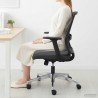 Coussin d’assise Gris 39 x 38 x 8,5 cm Mousse PU 514296514296