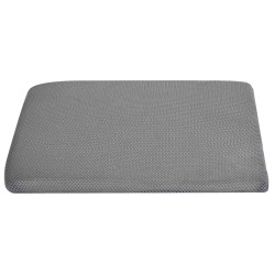 Coussin d’assise Gris 39 x 38 x 8,5 cm Mousse PU 514296514296