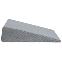 Coussin en coin Gris 69 x 64 x 19 cm Mousse à mémoire de forme 514297514297