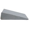 Coussin en coin Gris 69 x 64 x 19 cm Mousse à mémoire de forme 514297514297