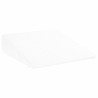 Coussin en coin Blanc 69 x 64 x 19 cm Mousse à mémoire de forme 514298514298
