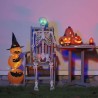 Squelette d'Halloween Blanc 155 x 38.5 cm Plastique 514329514329