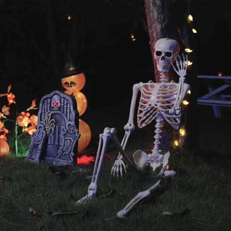 Squelette d'Halloween 2 pcs Blanc 85 cm PVC 514332514332