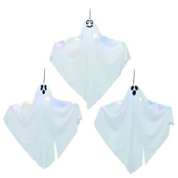 Fantôme Suspendu Halloween 3 pcs Blanc 52 x 62 cm Polyester 514335514335
