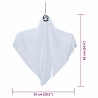 Fantôme Suspendu Halloween 3 pcs Blanc 52 x 62 cm Polyester 514335514335