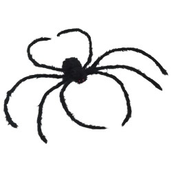 Décoration Araignée Halloween 3 pcs Noir 150 cm 514339514339