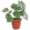 Pot à fleurs rond 6 pcs Rouge brique Ø 30 x 25 cm Plastique 514366514366