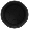 Pot à fleurs rond 24 pcs Noir Ø 19 x 16 cm Plastique 514369514369