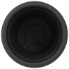 Pot à fleurs rond 6 pcs Noir Ø 39 x 32 cm Plastique 514375514375