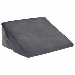 Coussin en coin Gris 55 x 55 x 26 cm Mousse à mémoire de forme 514407514407