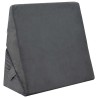 Coussin en coin Gris 55 x 55 x 26 cm Mousse à mémoire de forme 514407514407