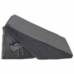 Coussin en coin Gris 55 x 55 x 26 cm Mousse à mémoire de forme 514407514407
