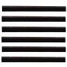 Brosses d'étanchéité pour porte à visser 6 pcs Marron 100 cm 514410514410