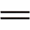 Brosses d'étanchéité pour porte à visser 2 pcs Marron 100 cm 514413514413