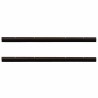 Brosses d'étanchéité pour porte à visser 2 pcs Marron 100 cm 514416514416
