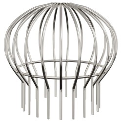 Garde-feuilles de Gouttière 2 pcs Argent 200 mm 514439514439