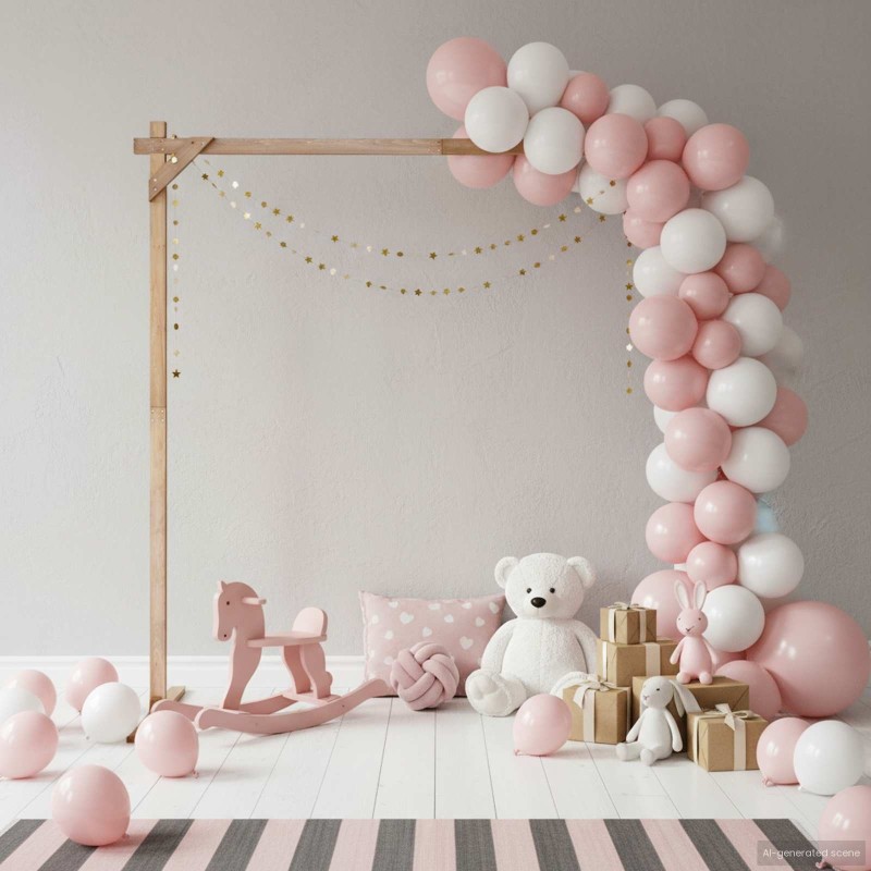 Arche de mariage Marron Clair 225 x 95 x 226 cm 514441514441