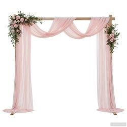 Arche de mariage Marron Clair 225 x 95 x 226 cm 514441514441