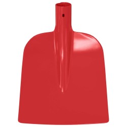 Tête de pelle Rouge 32 x 24,5 cm Acier enduit de poudre 514443514443
