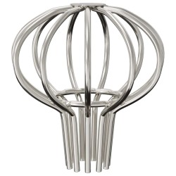 Garde-feuilles de Gouttière 8 pcs Argent 50 mm Acier inoxydable 514448514448