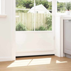 Brosses d'étanchéité pour porte à visser 6 pcs Noir 100 cm 514471514471