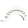 Arche de Bougies de Noël avec 10 Bougies LED Blanc 514481514481