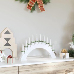 Arche de Bougies de Noël avec 10 Bougies LED Blanc 514481514481
