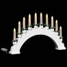 Arche de Bougies de Noël avec 10 Bougies LED Blanc 514481514481