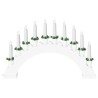 Arche de Bougies de Noël avec 10 Bougies LED Blanc 514481514481