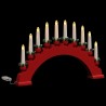 Arche de Bougies de Noël avec 10 Bougies LED Rouge 514482514482